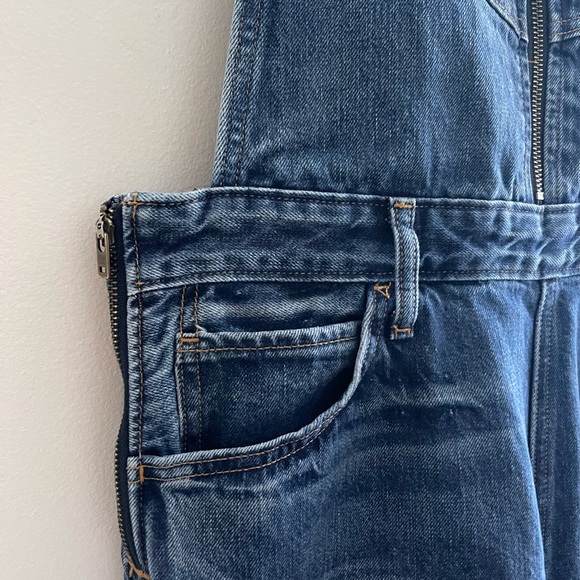 Levi's Zip Front Retro Denim Overalls - Picture 13 of 16